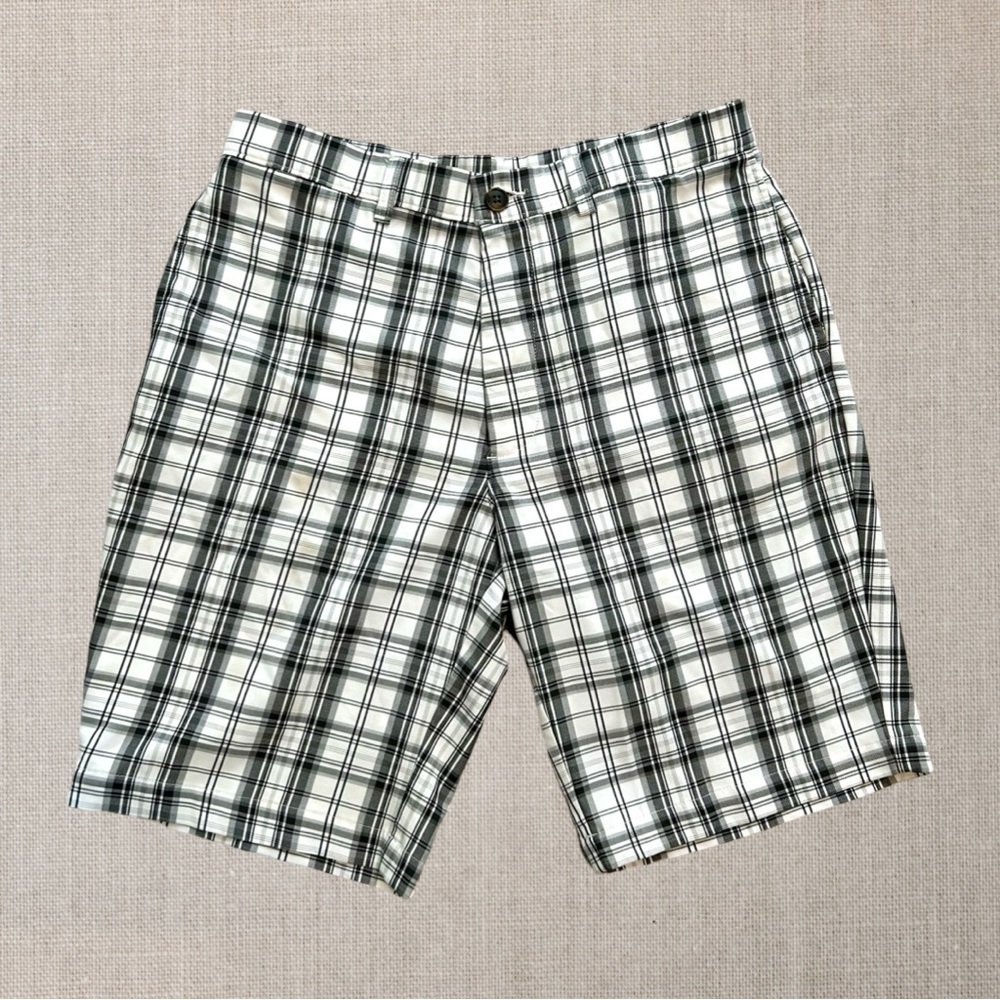 Haggar H26 Classic Plaid Men's Shorts